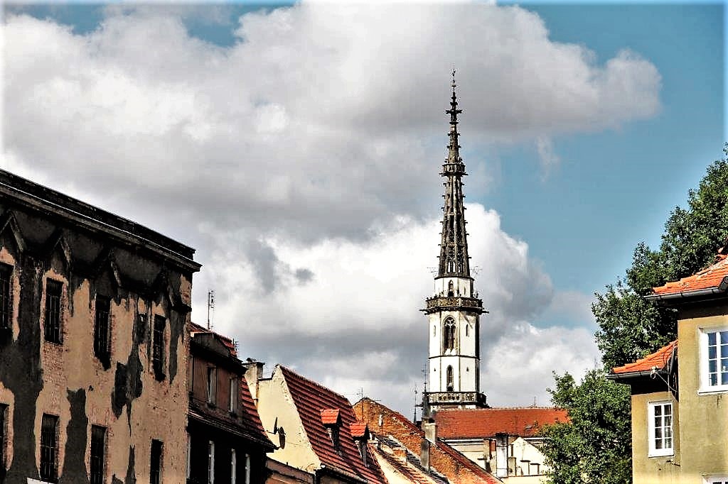 Miasto z widokiem na morze