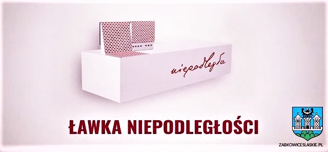 Ławka Niepodległości w Ząbkowicach Śląskich
