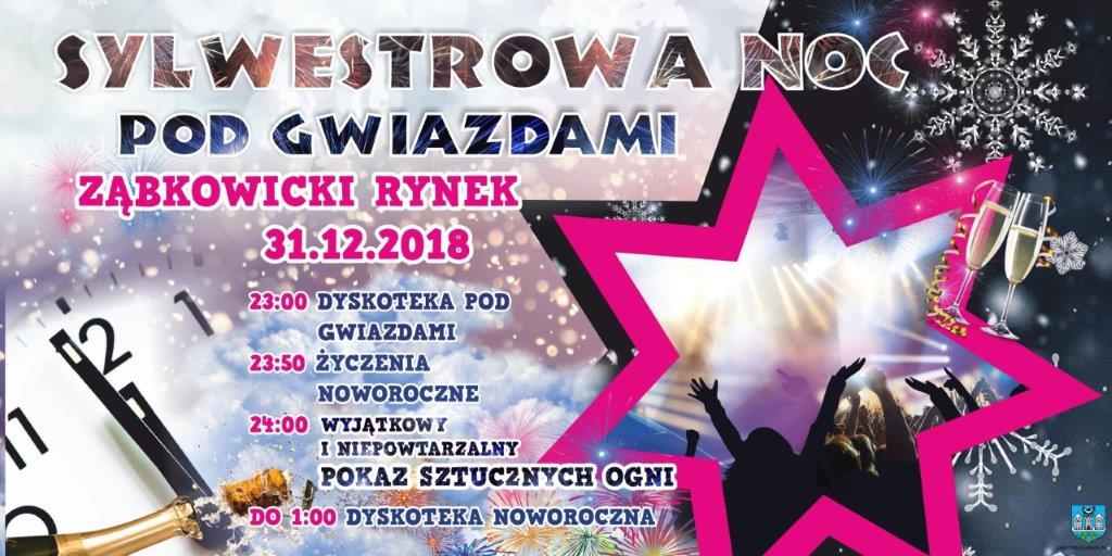 Sylwestrowa noc na ząbkowickim rynku – powitaj z nami nowy rok 2019!