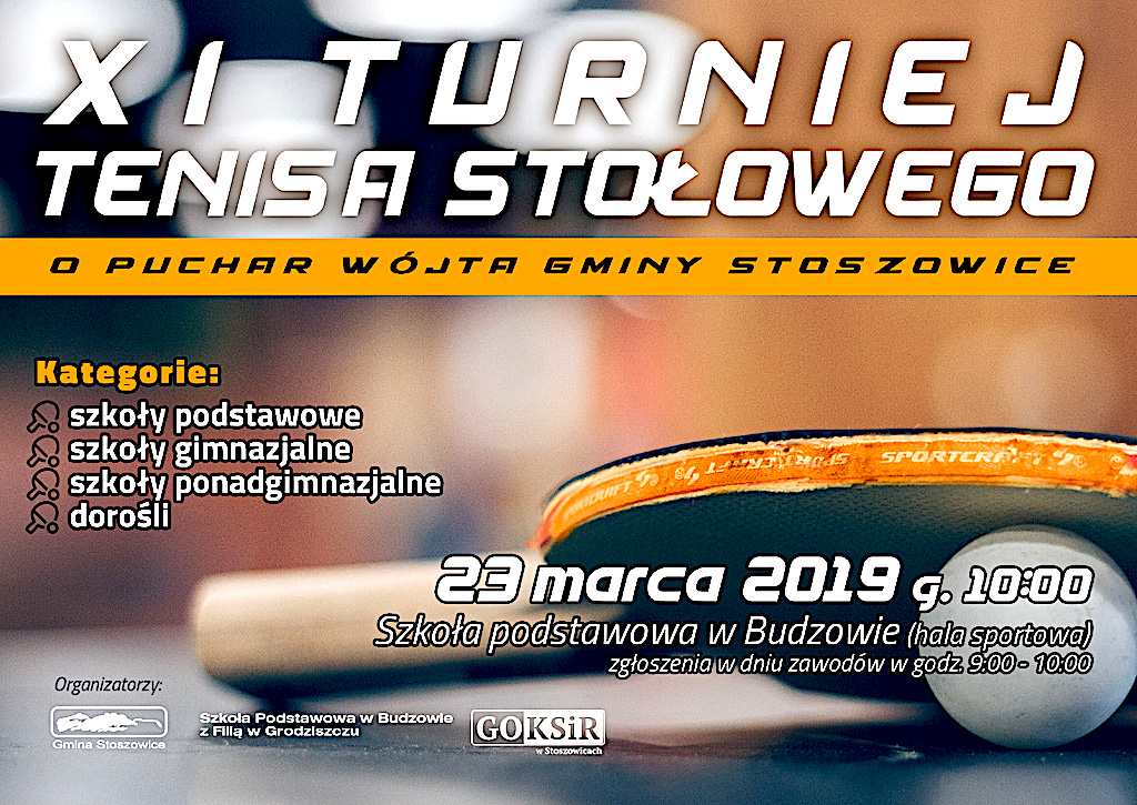 Czas na ping-ponga – zaproszenie na turniej w Grodziszczu