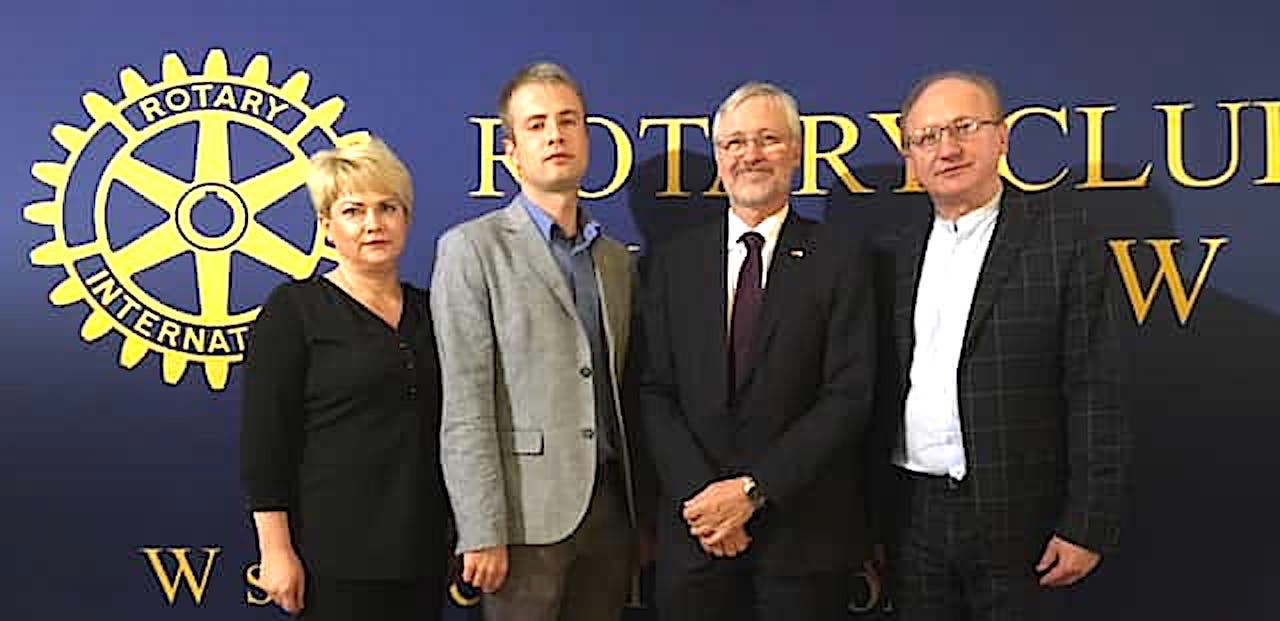 Strażak z Budzowa wyróżniony przez Rotary Wratislavia