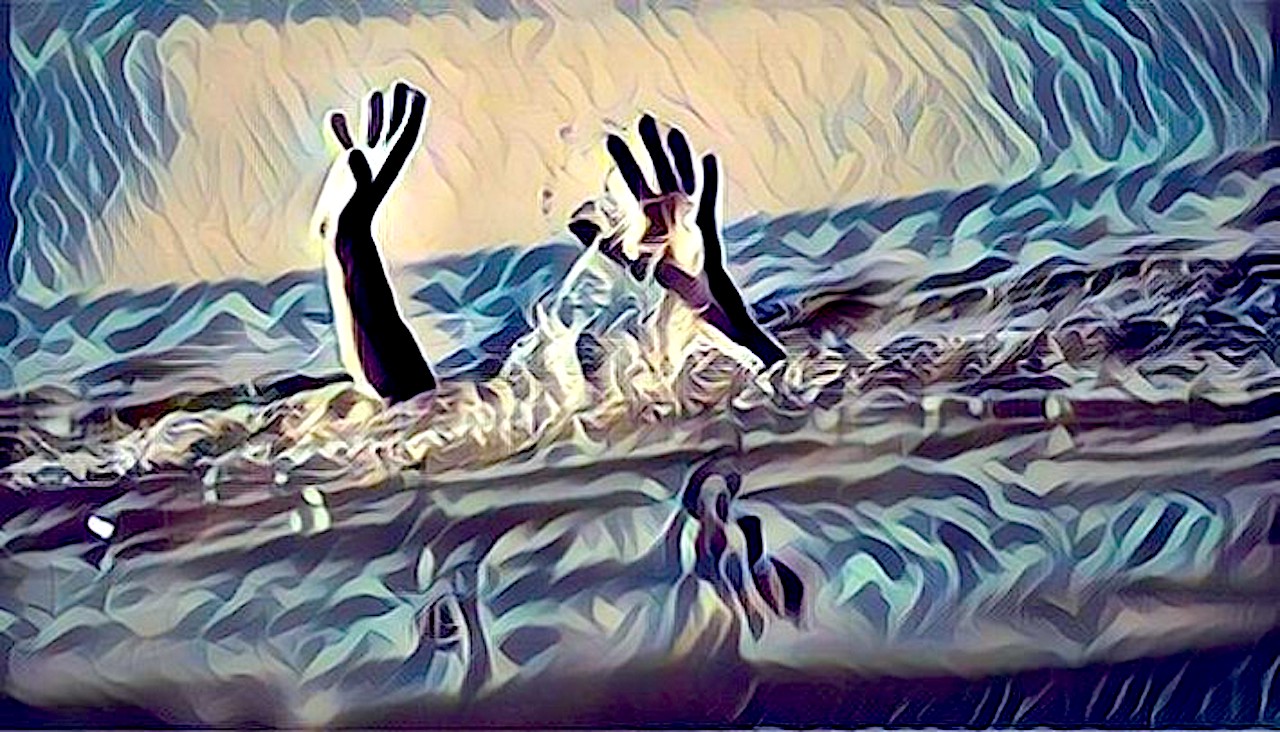 Człowiek tonie bezgłośnie – kiedy leży już na dnie wie, że umiera