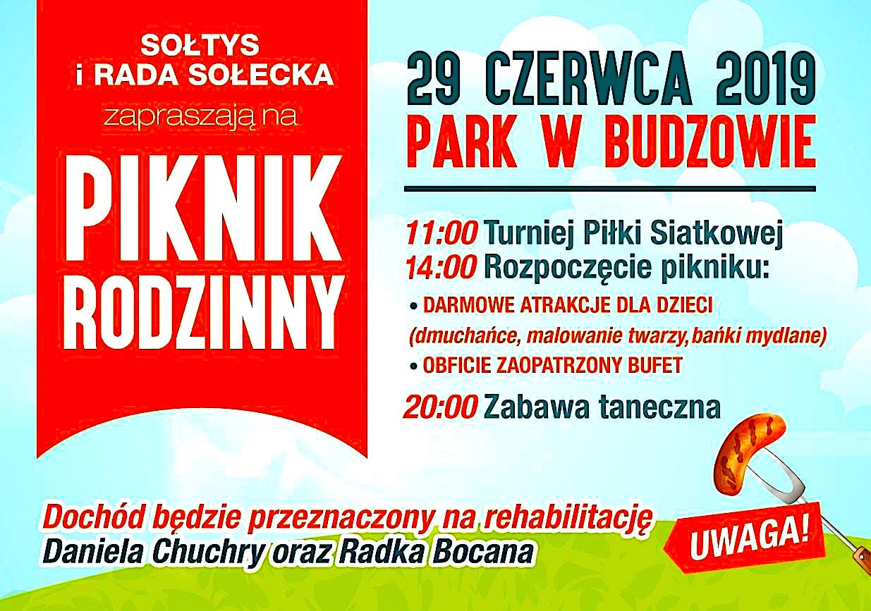 Dla naszych bliskich przyjaciół już dzisiaj – zaproszenie na piknik rodzinny