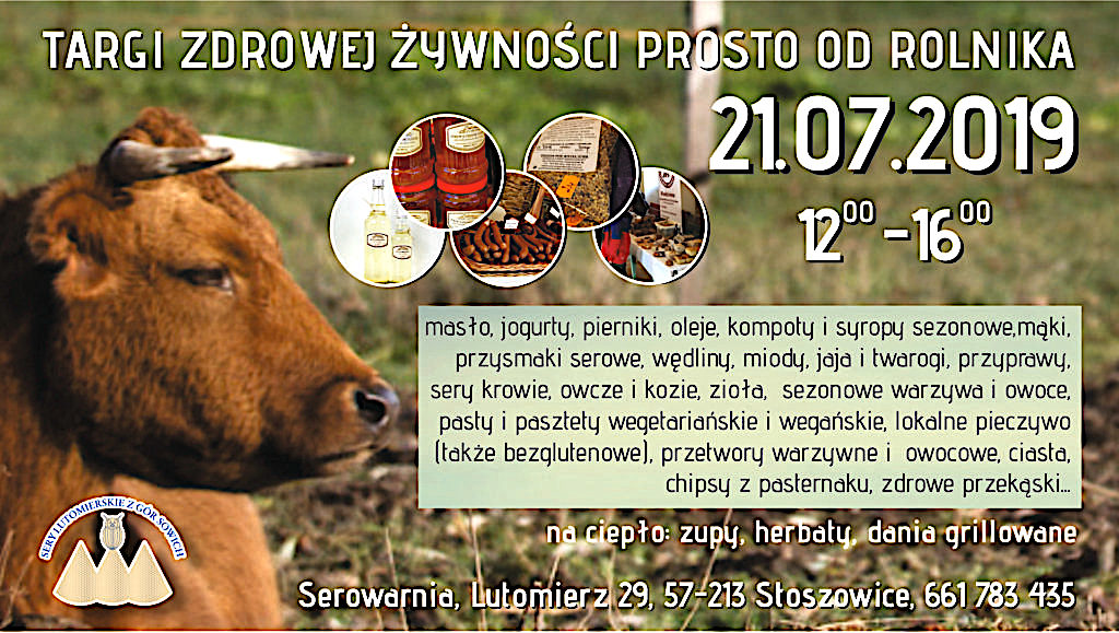 Naprawdę zdrowo i smacznie – przyjedź na Targi Zdrowej Żywności Prosto od Rolnika
