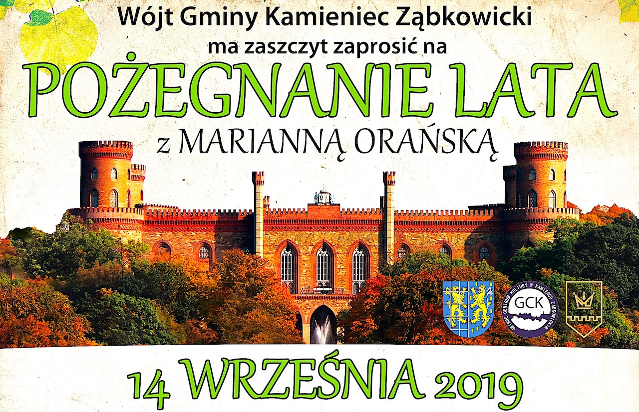 Pożegnaj lato z Księżną Marianną – z Marianną Orańską – w Kamieńcu Ząbkowickim
