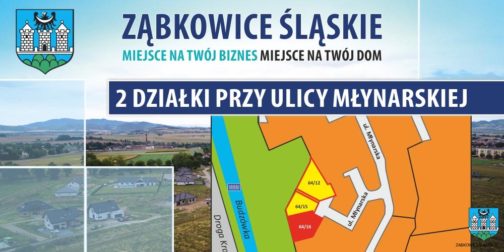 2 działki przy ul. Młynarskiej do nabycia