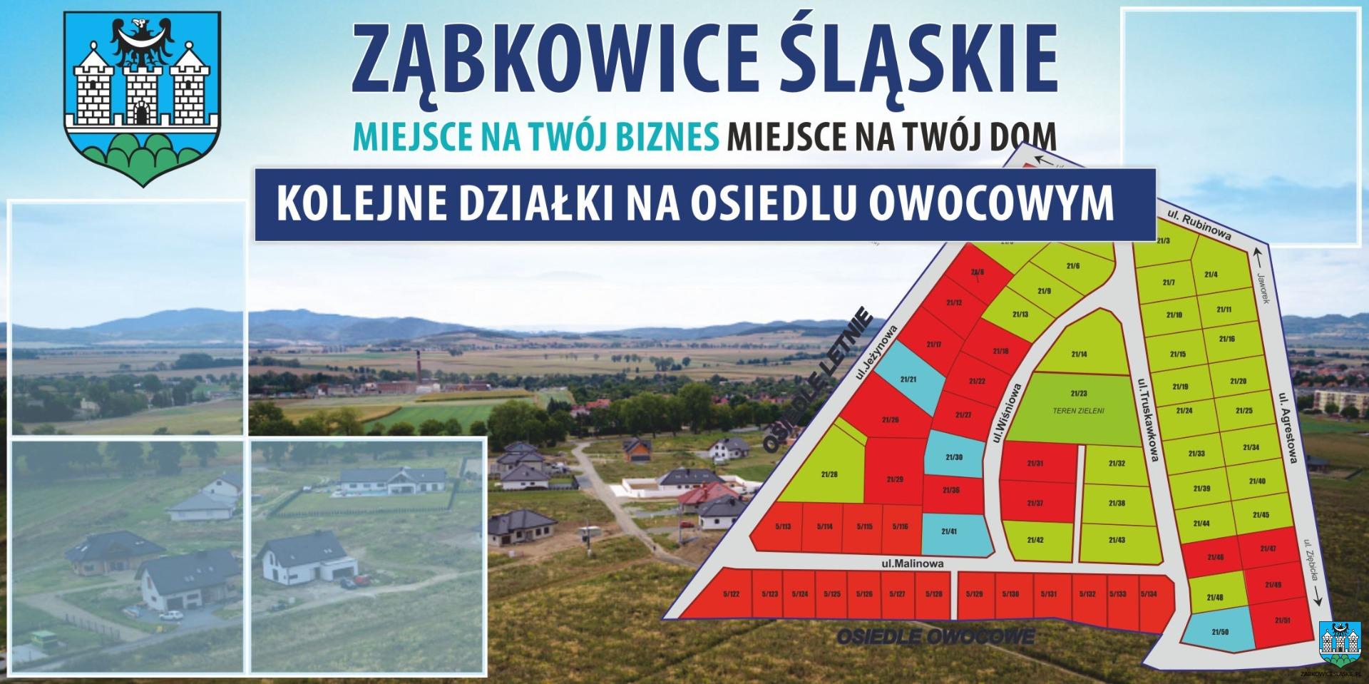 Kolejne działki na Osiedlu Owocowym już do nabycia!