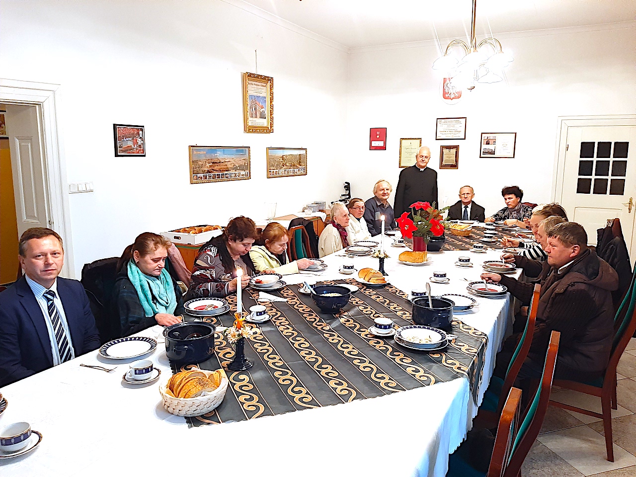 Wspólnie przy wigilijnym stole z samotnymi mieszkańcami Ziębic