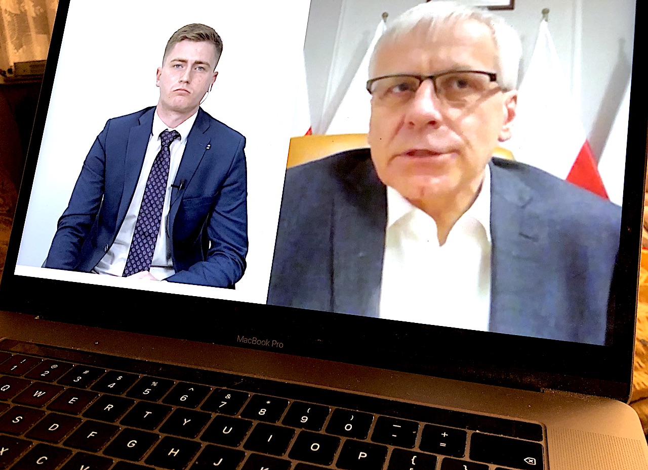 „Myślmy w kategoriach odpowiedzialności pokoleniowej” – rozmowa z wojewodą, w której Jarosław Obremski mówi na żywo o sytuacji epidemicznej na Dolnym Śląsku [VIDEO]