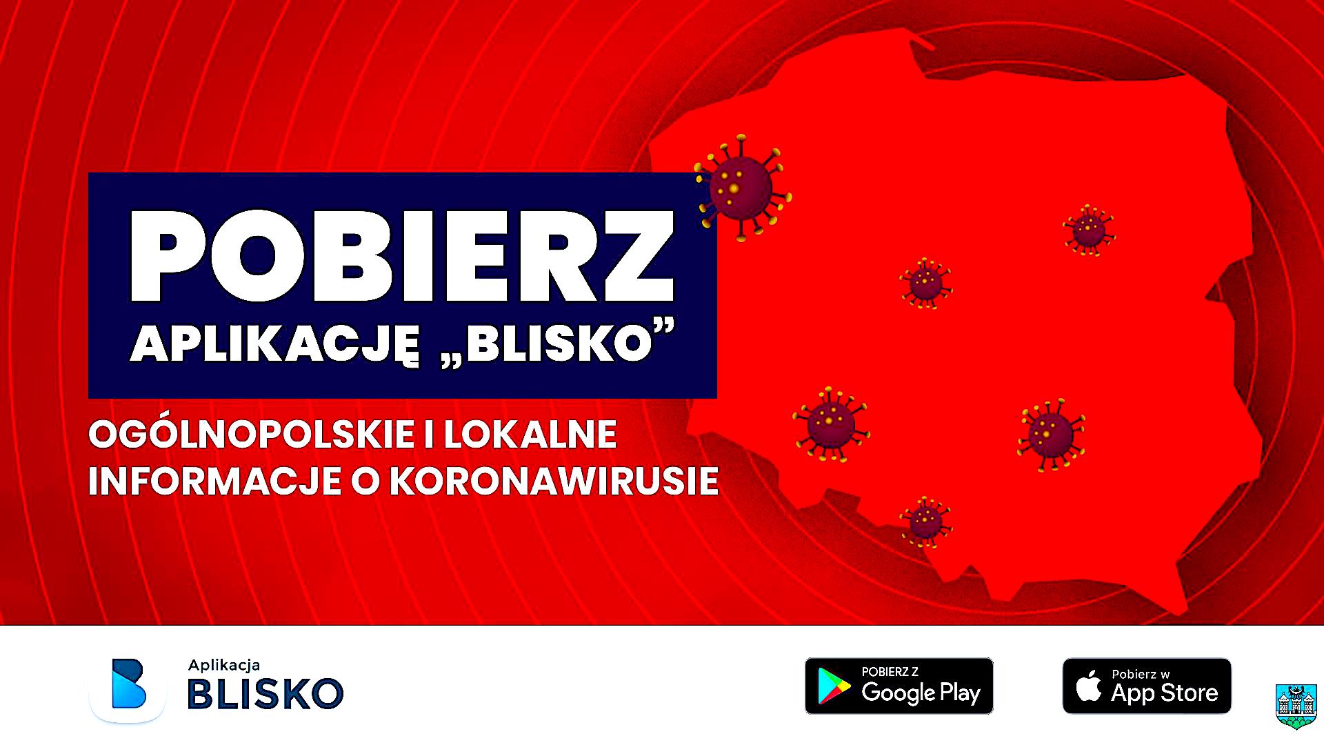 Nowy kanał informacyjny w aplikacji BLISKO w związku z koronawirus