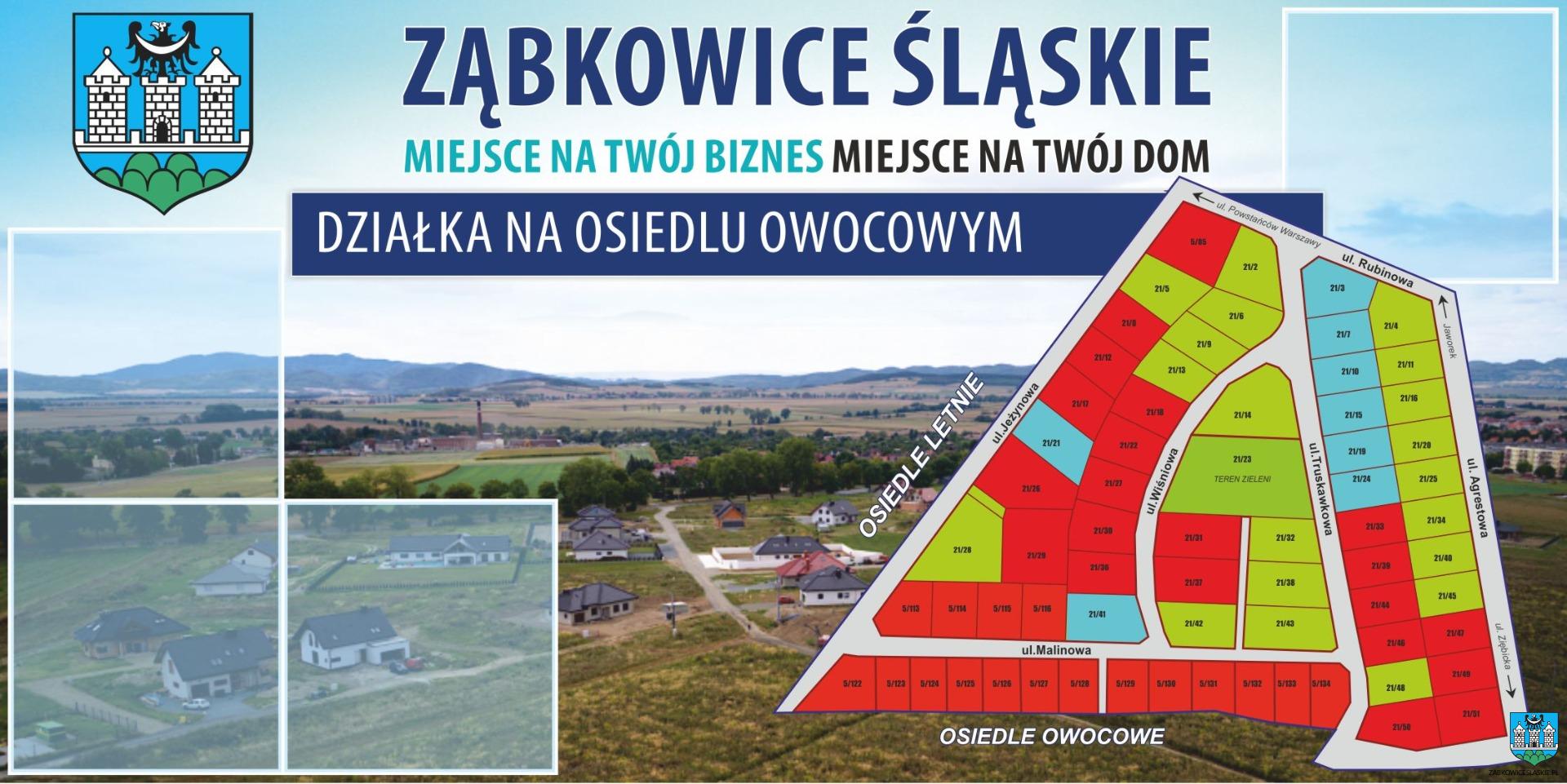 Dostępnych jest kolejnych 8 działek na Osiedlu Owocowym!
