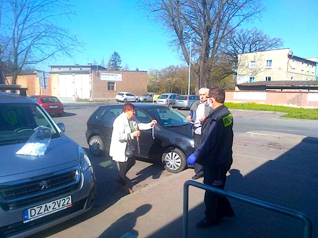 Maseczki dla seniorów w Gminie Ziębice
