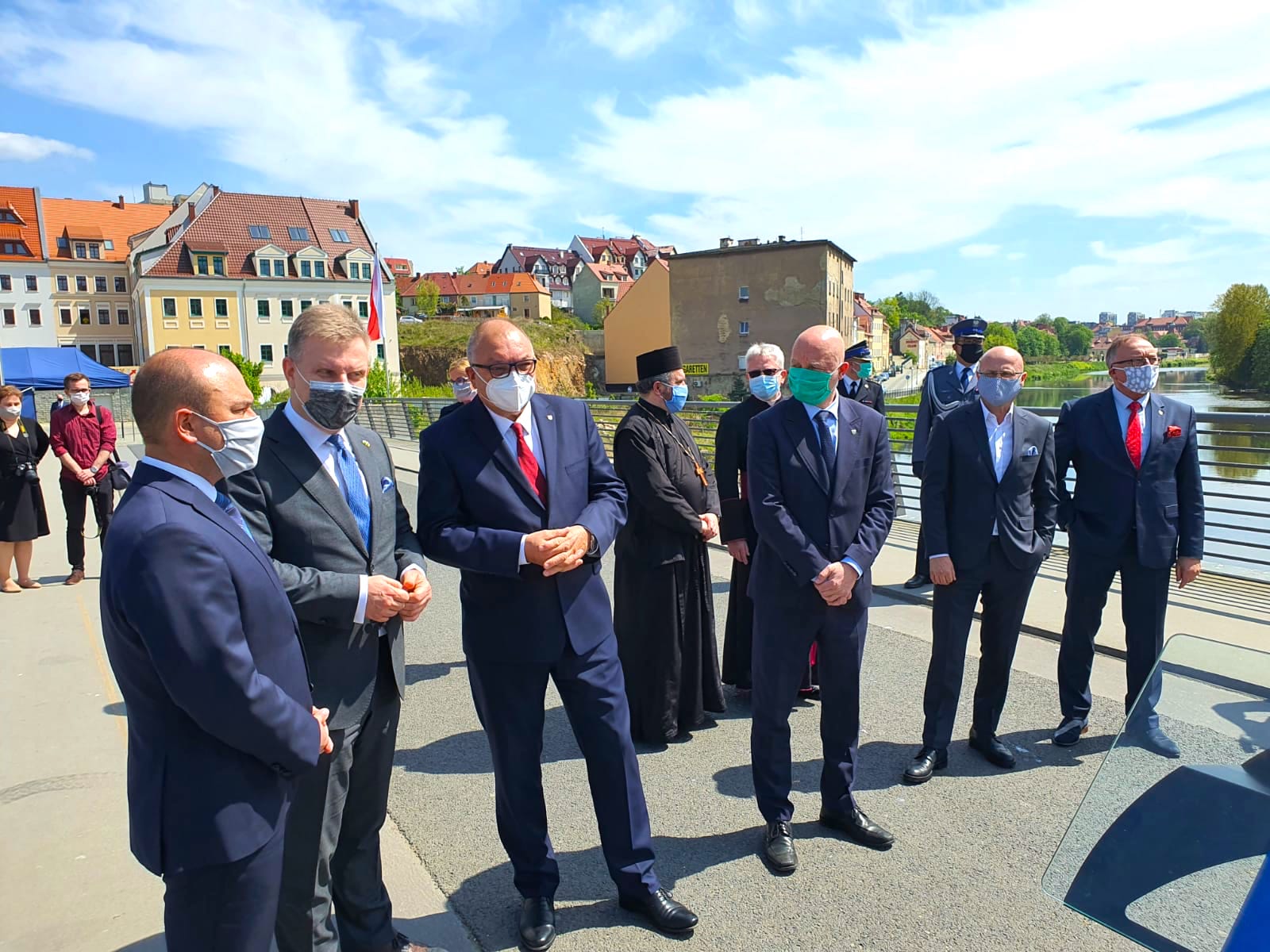 75 lat od zakończenia ll wojny światowej w Europie – symboliczna ceremonia na pograniczu polsko-niemieckim