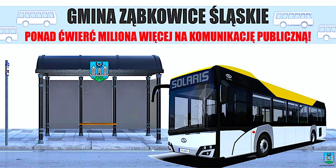 Ponad ćwierć miliona złotych więcej na komunikację publiczną!