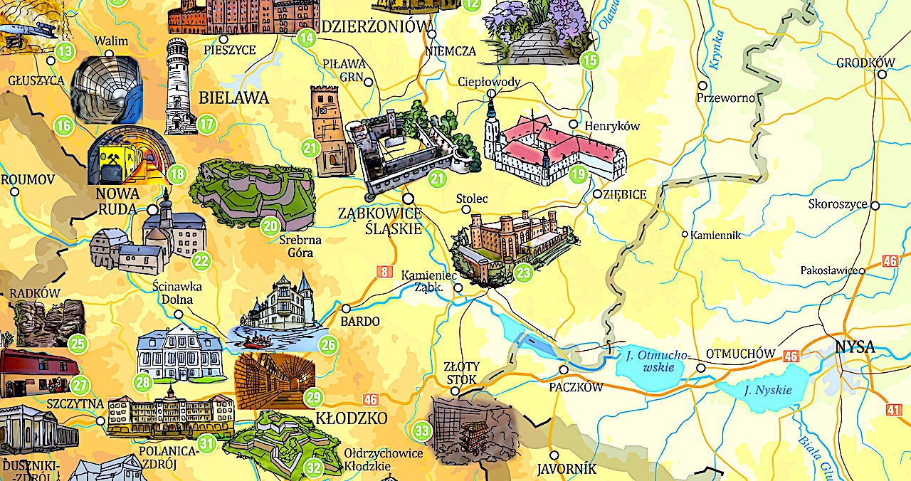 Atrakcje Dolnego Śląska – wśród nich Pałac Marianny Orańskiej w Kamieńcu Ząbkowickim