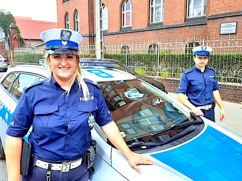 Uratowane życie człowieka – sprawna i szybka reakcja policjantów