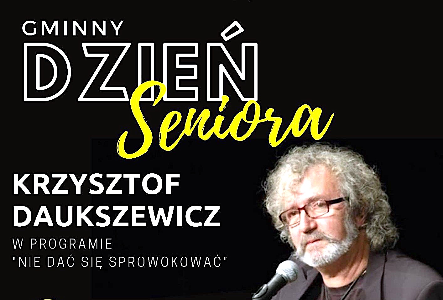 Gminny Dzień Seniora – zaproszenie