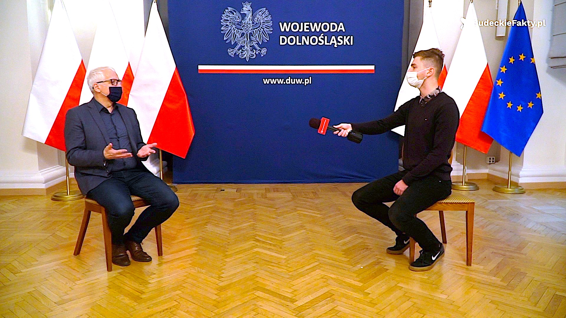 STUDIO FAKTY – „Wszystkie ręce na pokład i walczymy z covidem” – mówi wojewoda dolnośląski Jarosław Obremski [VIDEO]