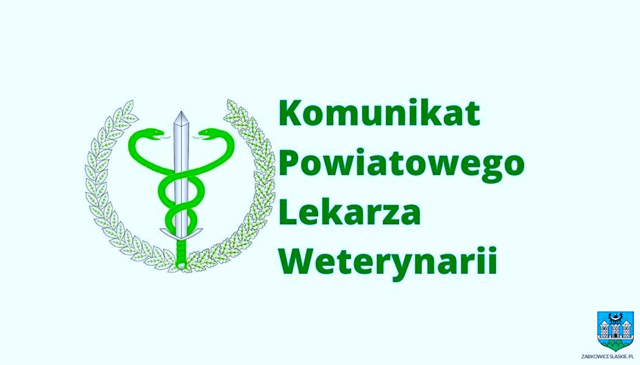 Komunikat Powiatowego Lekarza Weterynarii w sprawie zagrożenia wystąpienia wysoce zjadliwej grypy ptaków