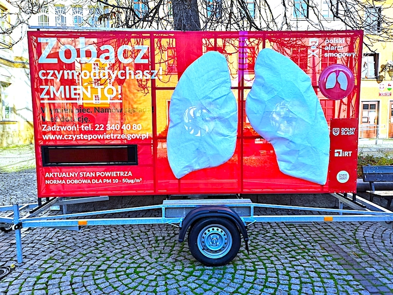Mobilne Płuca w Jeleniej Górze i Wałbrzychu – wszyscy potrzebujemy czystego powietrza
