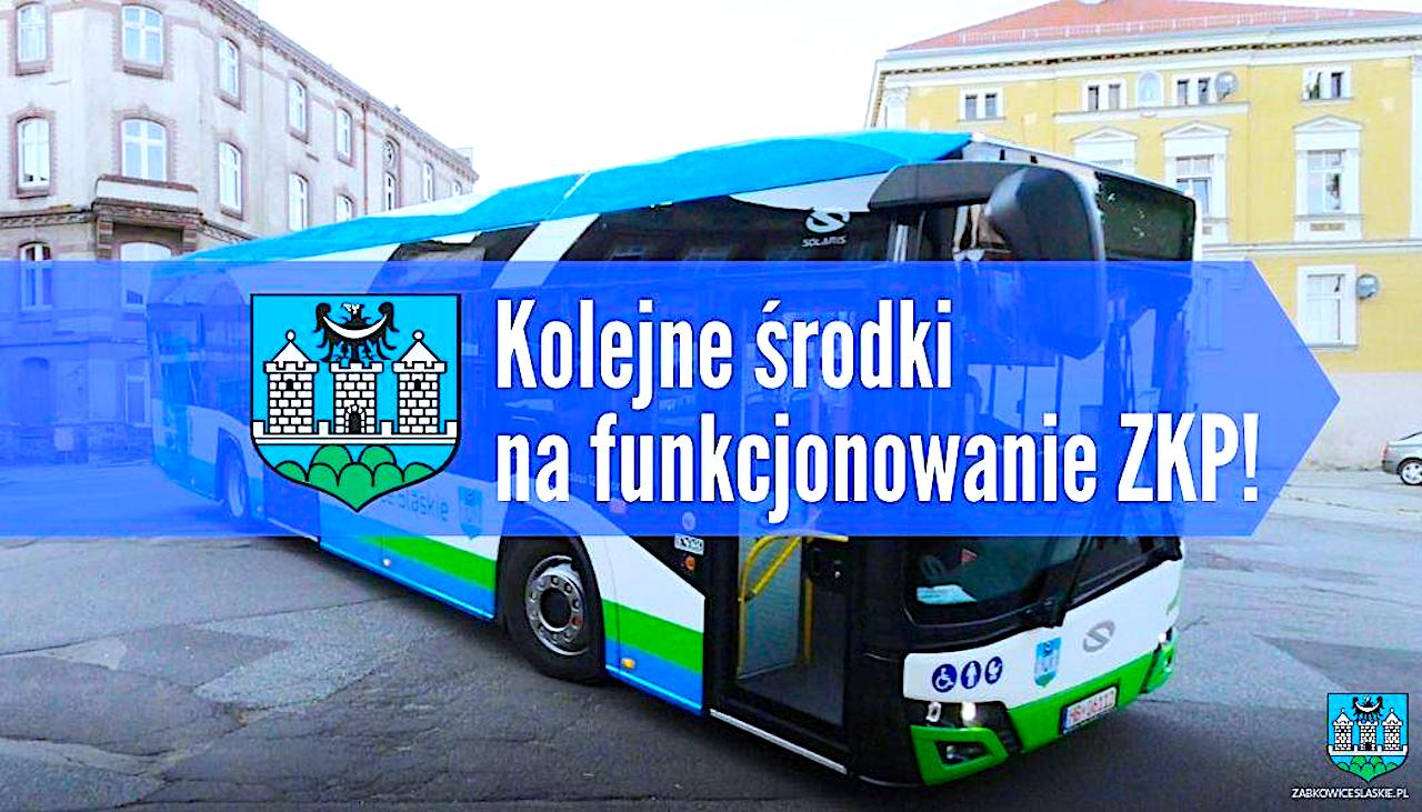 Kolejne środki na funkcjonowanie Ząbkowickiej Komunikacji Publicznej!