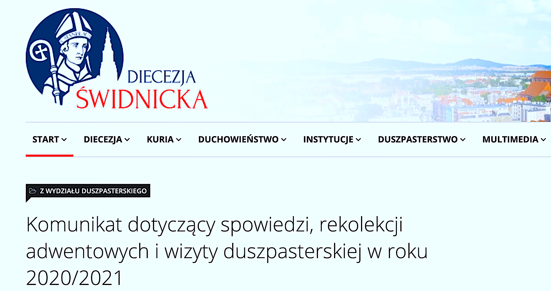 Pandemia wymaga ostrożności – odwiedziny duszpasterzy i rekolekcje w diecezji świdnickiej wg nowych wskazań