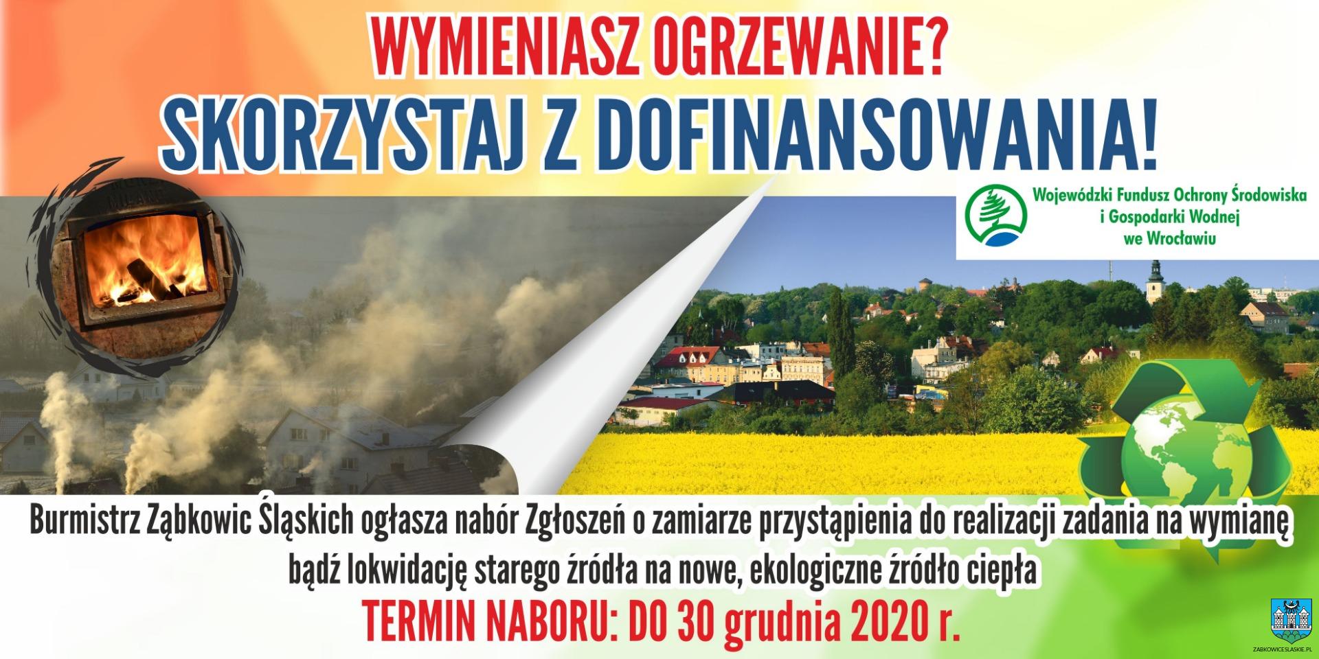 Wymień ogrzewanie węglowe na ekologiczne