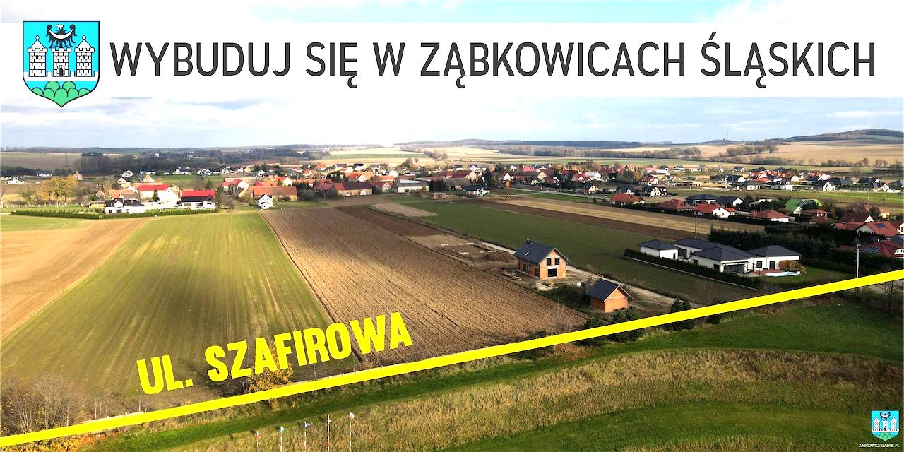 Kolejne miejsce pod budowę domku jednorodzinnego – ul. Szafirowa