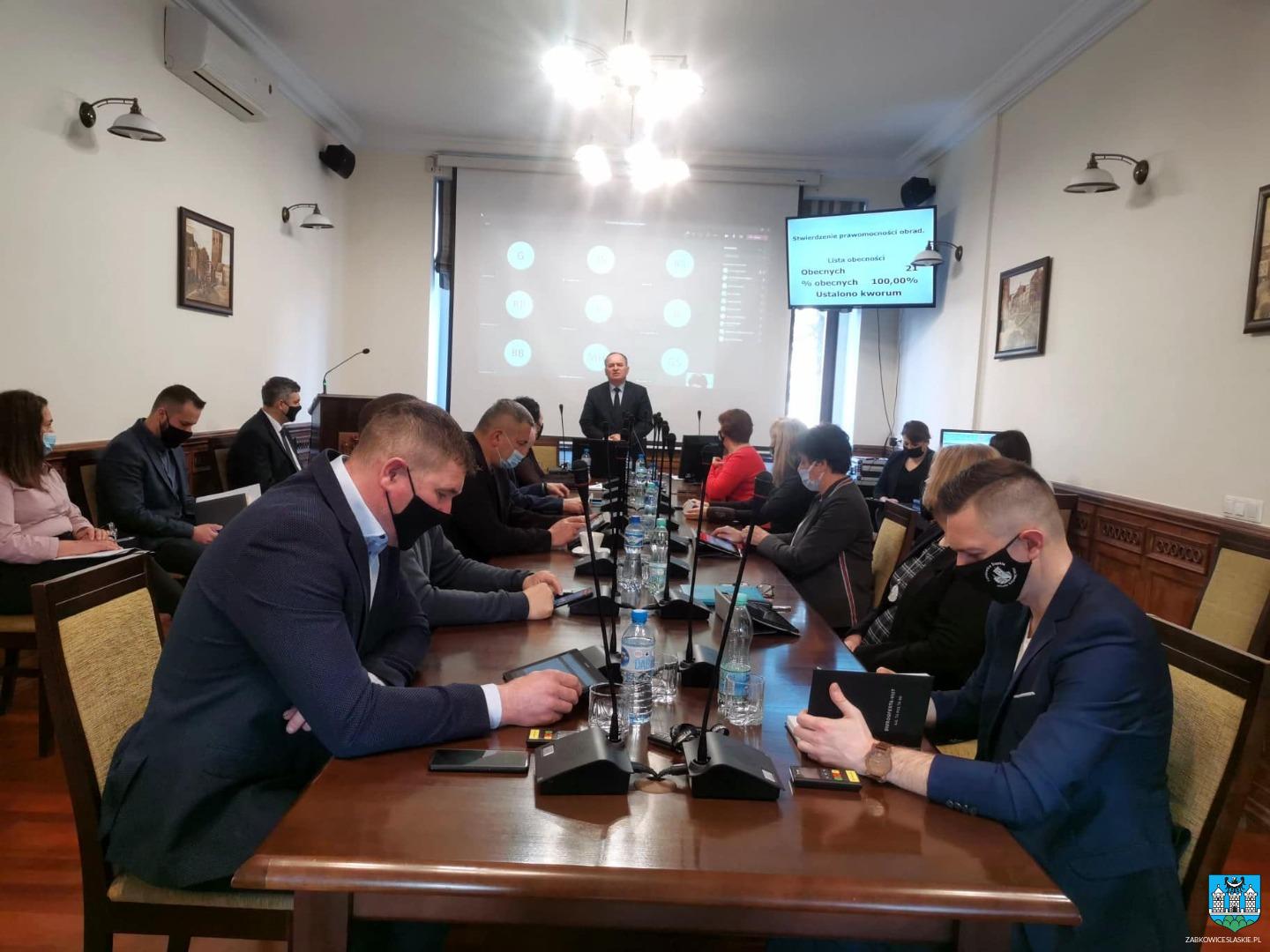 41. sesja Rady Miejskiej Ząbkowic Śląskich VIII kadencji