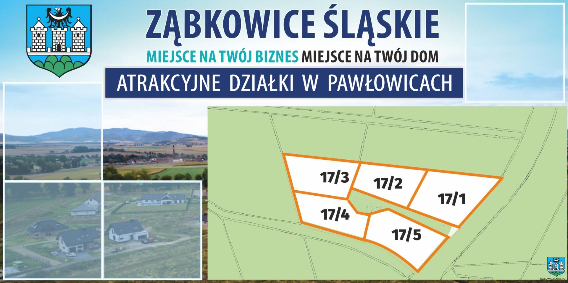 5 działek pod wymarzony dom w Pawłowicach – wadium do 25 lutego 2021