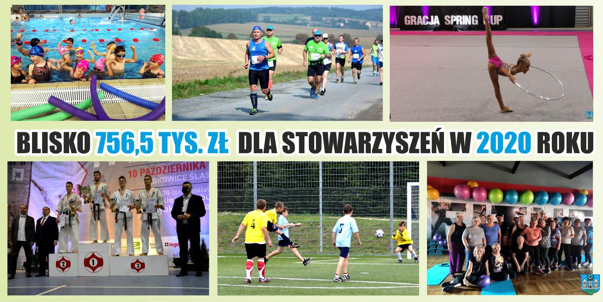 Blisko 756,5 tys. zł na realizację zadań dla stowarzyszeń w 2020 roku