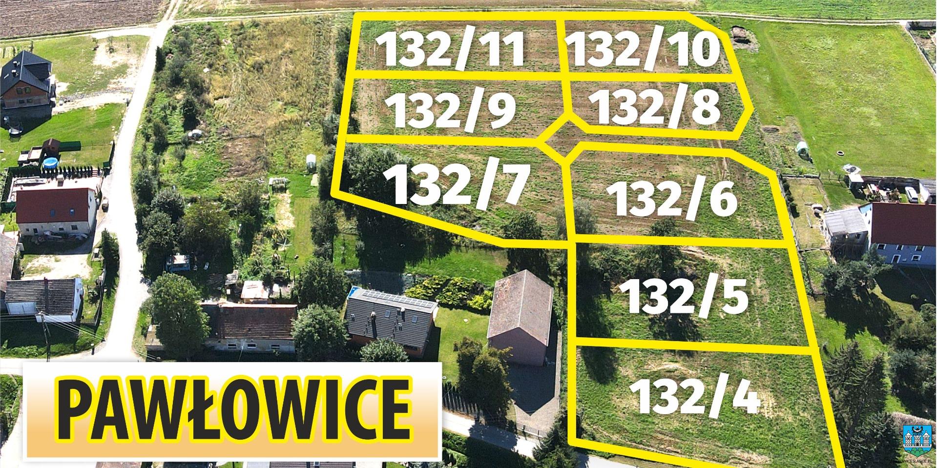 6 atrakcyjnych działek pod budownictwo jednorodzinne w Pawłowicach – wadium do 1 kwietnia 2021 r.