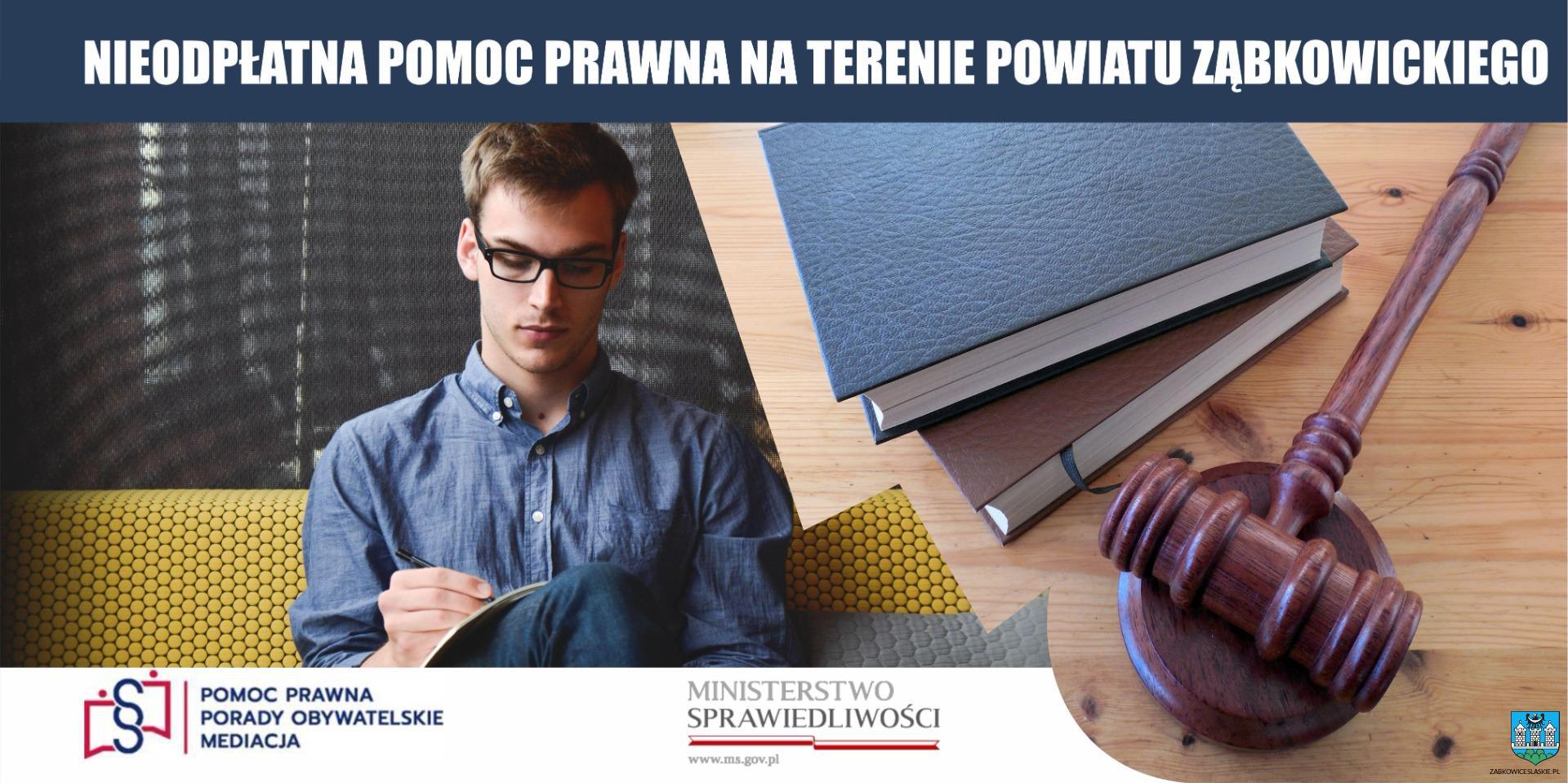 Nieodpłatna pomoc prawna na terenie powiatu ząbkowickiego