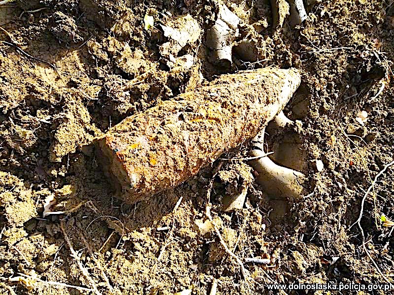 Niewypał znaleziono – na szczęście wszystko skończyło się bezpiecznie