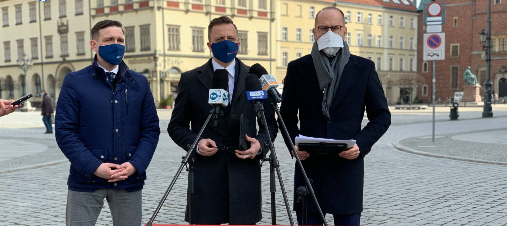 Opozycyjna kontrola w szpitalu tymczasowym