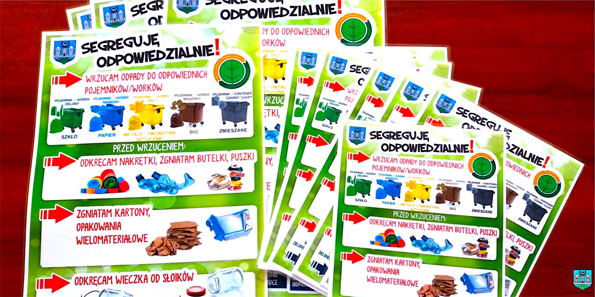 Czy wiesz jak prawidłowo segregować śmieci? Segreguj odpowiedzialnie!