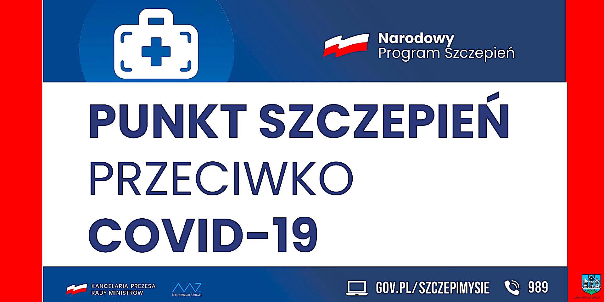 Komunikat dotyczący szczepień przeciwko Covid-19 w Ząbkowicach Śląskich – zapraszamy do rejestracji, możliwe szczepienia dzieci od 12 lat
