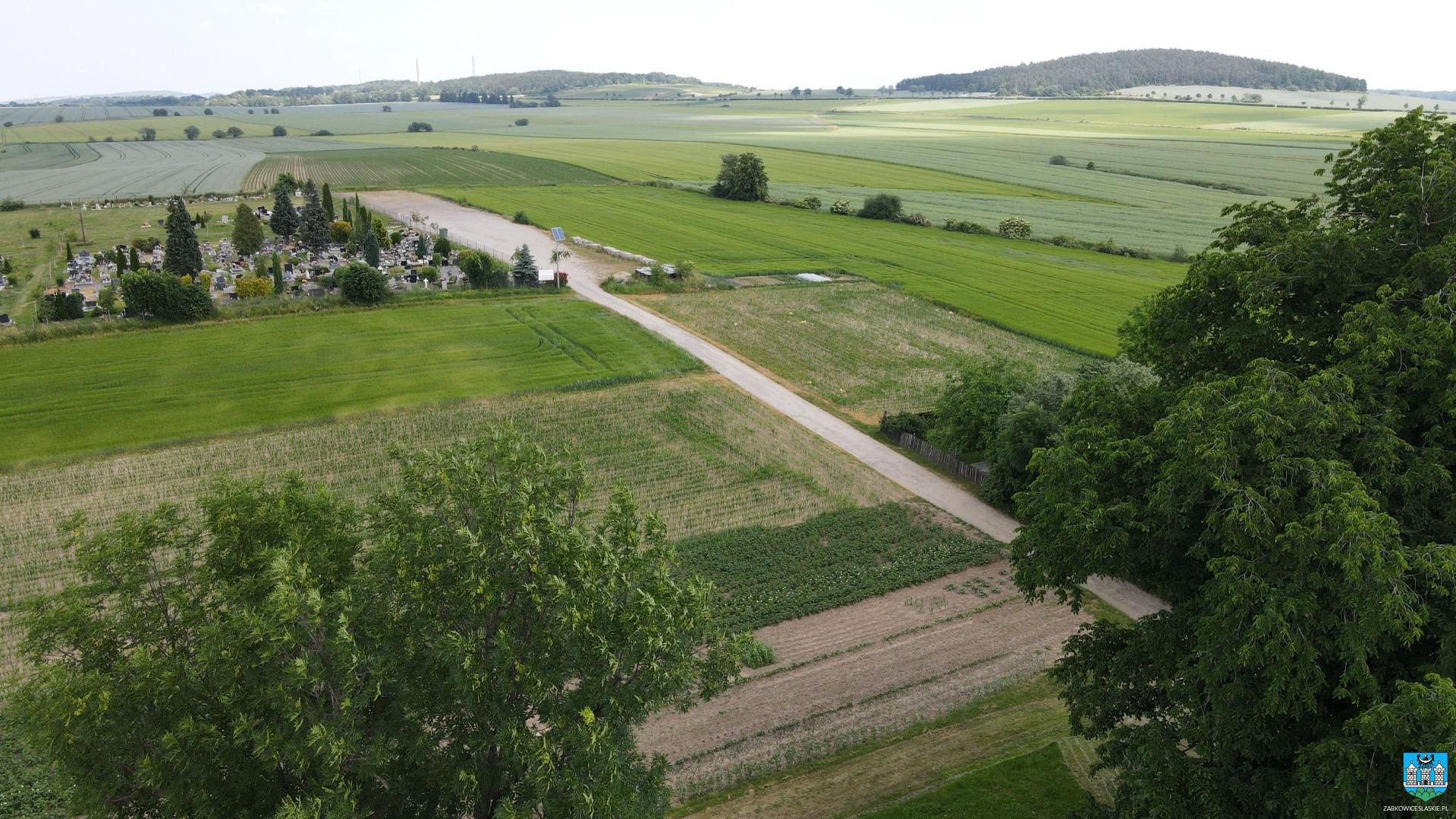 Przebudowa odcinka drogi gminnej (wewnętrznej) w miejscowości Zwrócona – przekazanie placu budowy