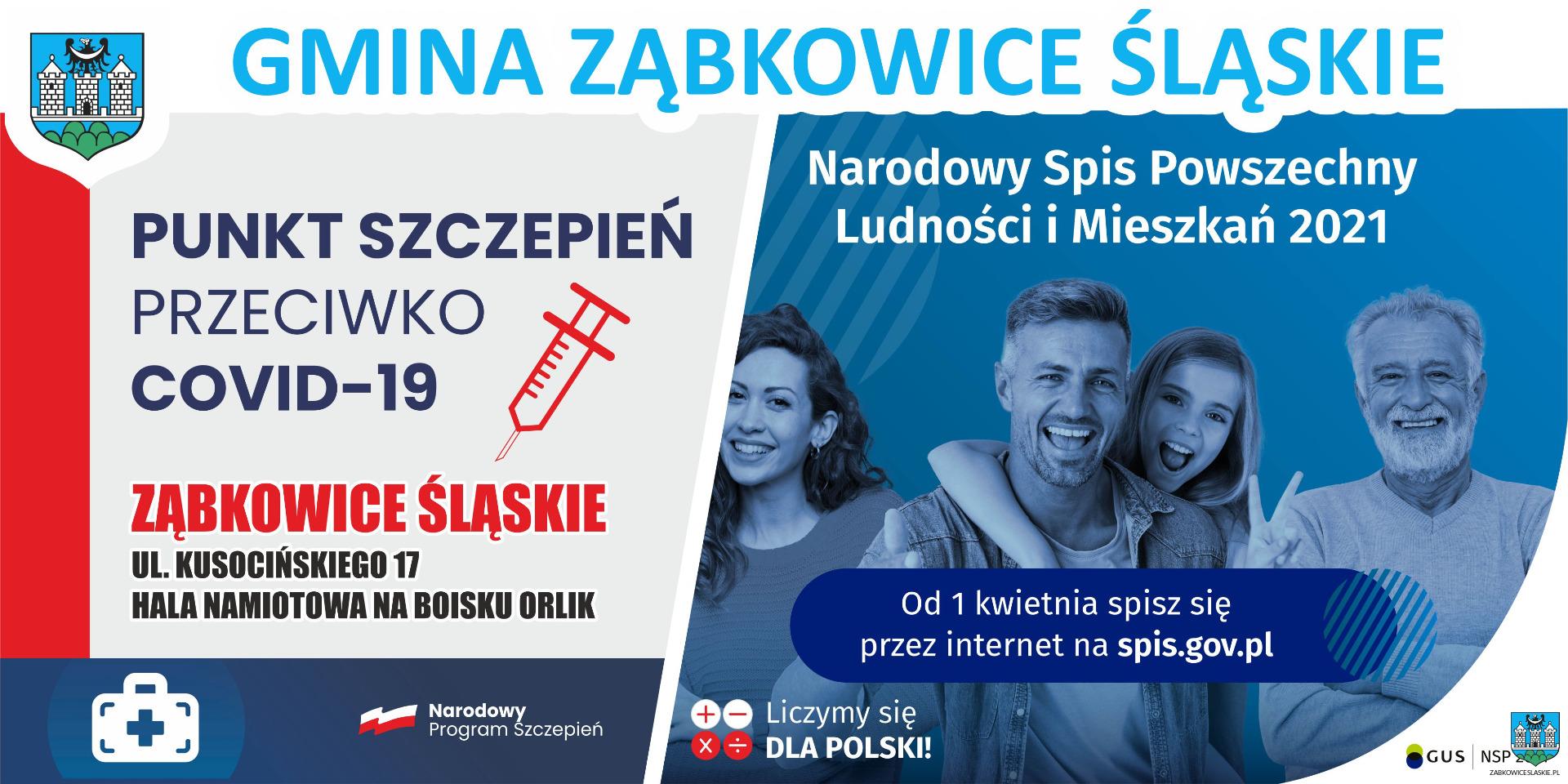 Szczepimy się – zapraszamy do PSP w Ząbkowicach Śląskich, punktu mobilnego w Braszowicach oraz na prelekcję informacyjną dotyczącą szczepień