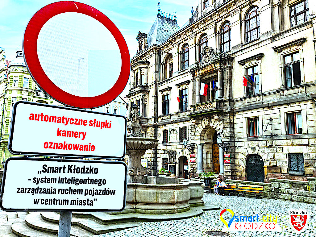 Ścisłe centrum miasta z ruchem sterowanym – system „Smart Kłodzko” w trakcie budowy
