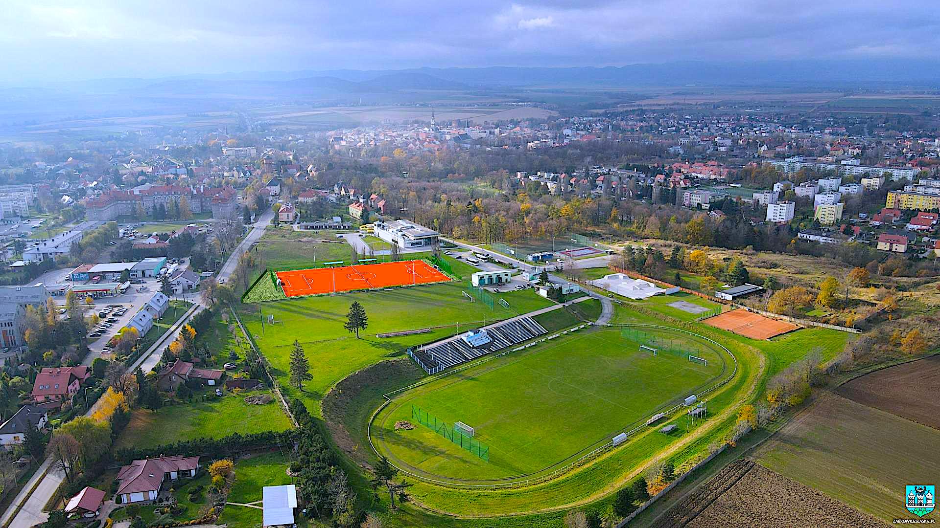 Wykonano dokumentację modernizacji stadionu miejskiego w Ząbkowicach Śląskich – pierwszy etap zadania: sztuczna płyta
