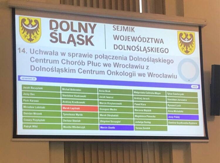 Absurd. Marek Łapiński, szef klubu KO jest za, a nawet przeciw budowie centrum onkologicznego?