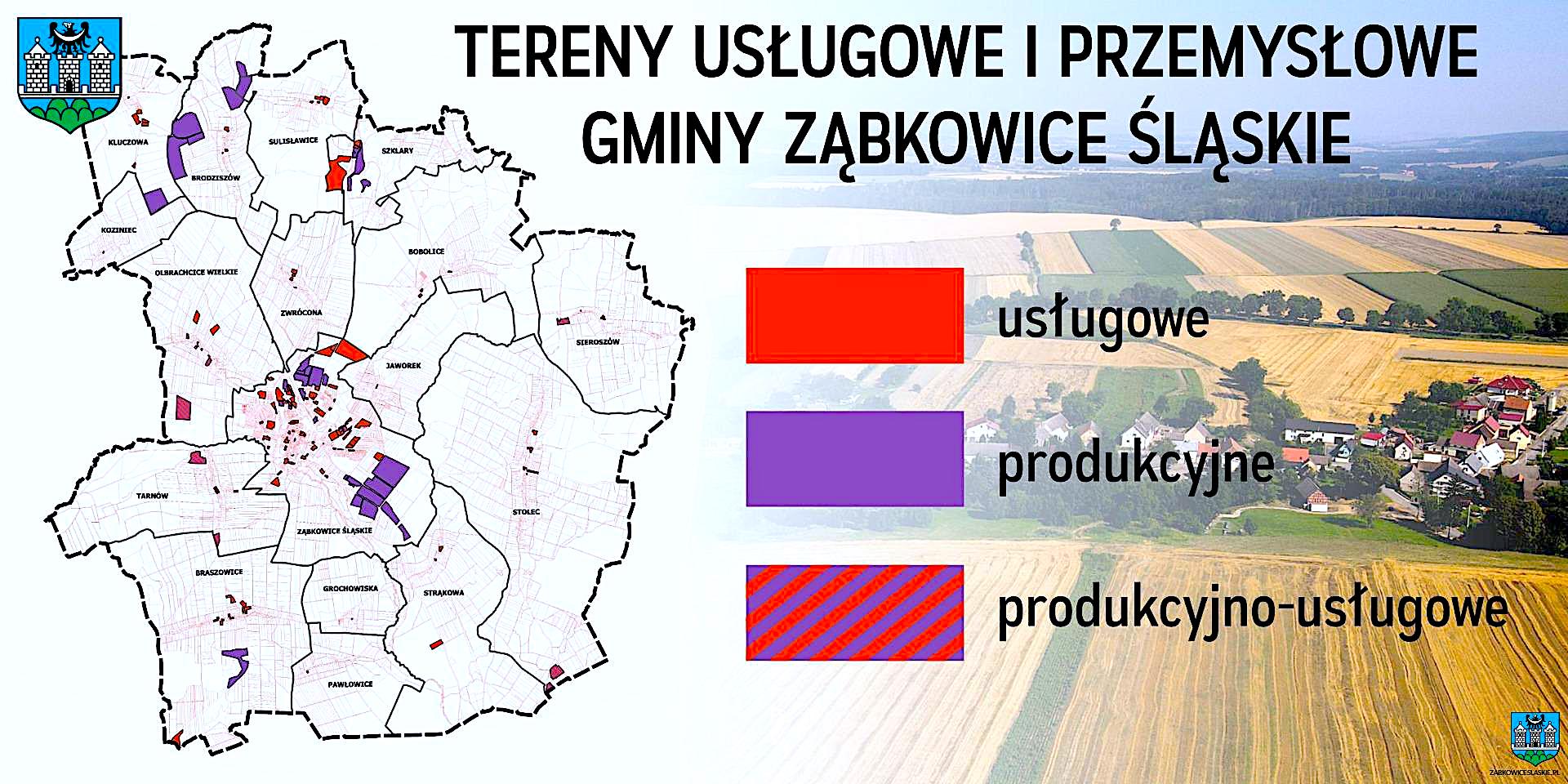 Do nabycia tereny pod działalność usługową i przemysłową