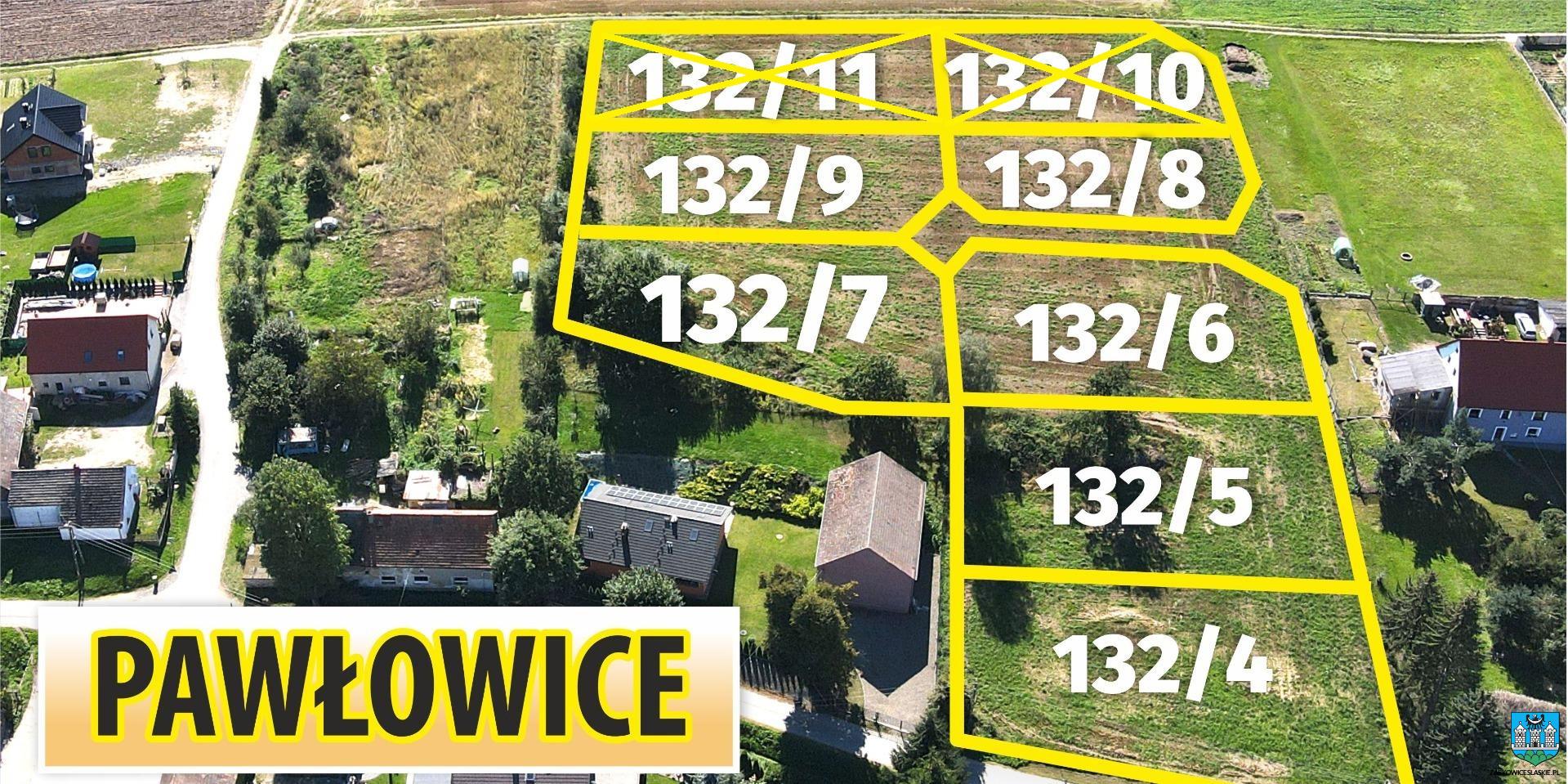 6 atrakcyjnych działek pod budownictwo jednorodzinne w Pawłowicach – wadium do 17 września 2021 r.