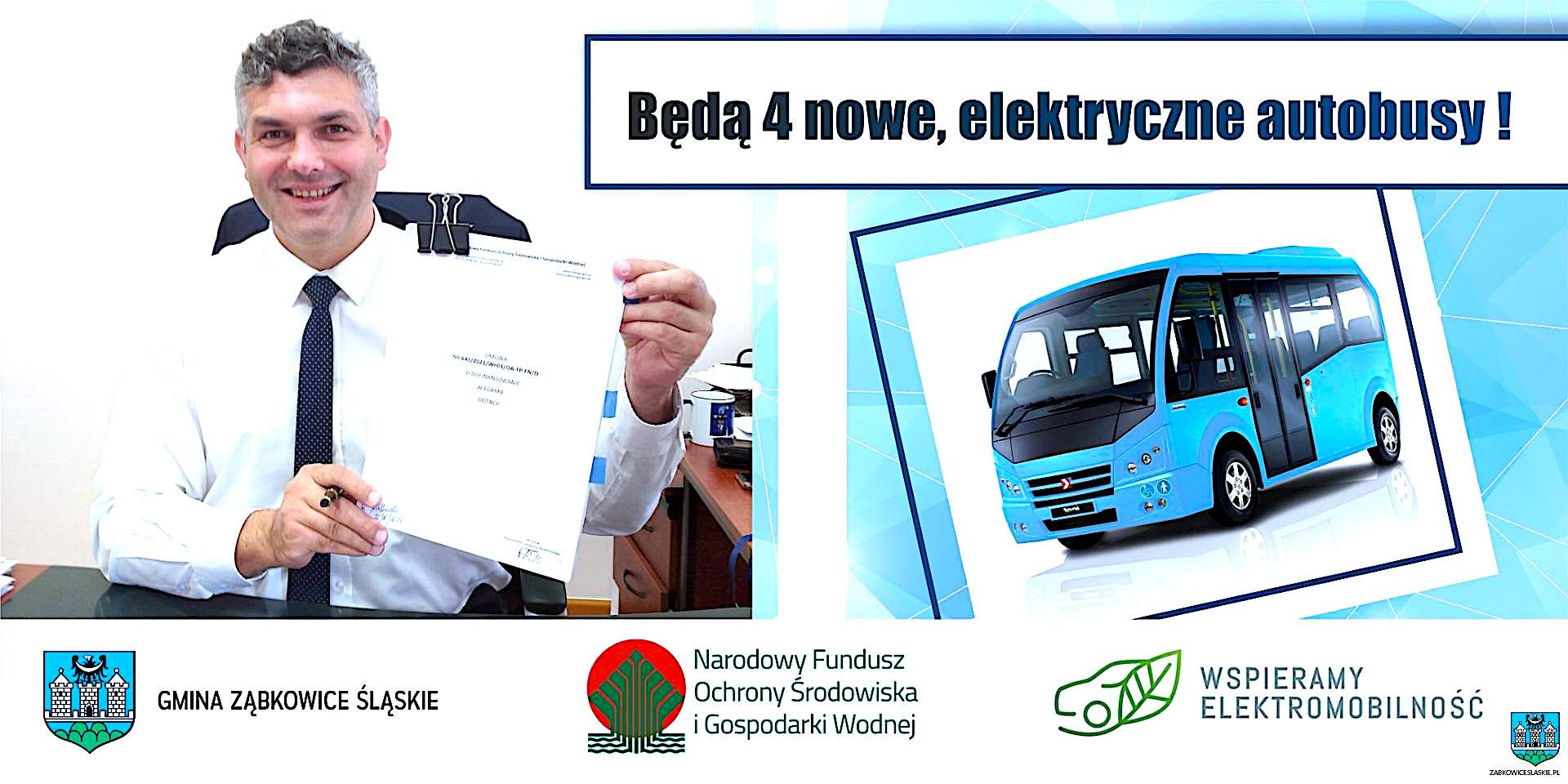 Umowa na zakup 4 nowych autobusów elektrycznych podpisana