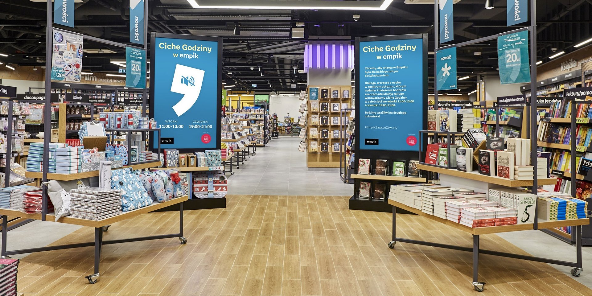 Ciche Godziny w Empiku w każdy wtorek i czwartek