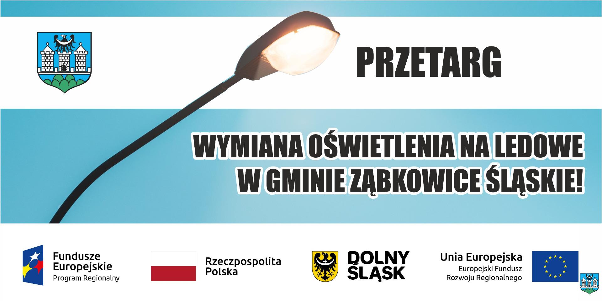 Wymiana oświetlenia na ledowe w Gminie Ząbkowice Śląskie – ogłoszenie przetargu