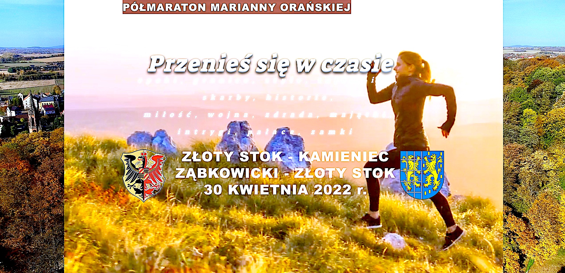 I Półmaraton Marianny Orańskiej – nowy i wyjątkowy bieg na mapie Polski – ruszyły zapisy!