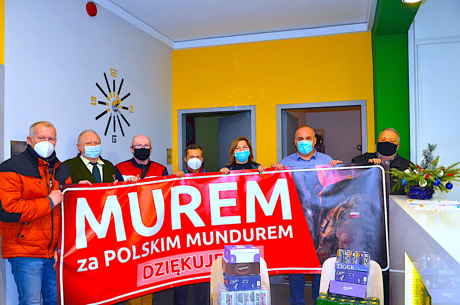 Możesz okazać wsparcie naszym żołnierzom na granicy – akcja w wałbrzyskim starostwie powiatowym