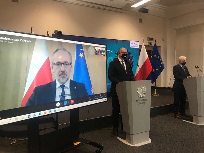 Konferencja ministra zdrowia i nowe obostrzenia od 15 grudnia